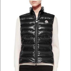 Moncler Ghany Shiny Quilted Puffer Vest